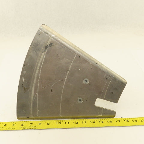 Maillefer MWB 1300P-5 Material Spool Loading Fin Aluminum 20mm Shaft 300mm Long