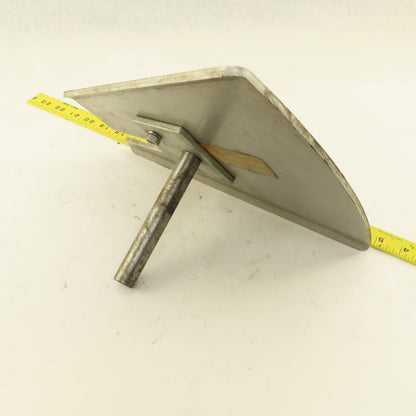 Maillefer MWB 1300P-5 Material Spool Loading Fin Aluminum 20mm Shaft 300mm Long
