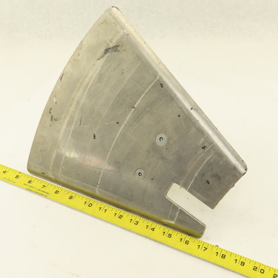 Maillefer MWB 1300P-5 Material Spool Loading Fin Aluminum 20mm Shaft 300mm Long