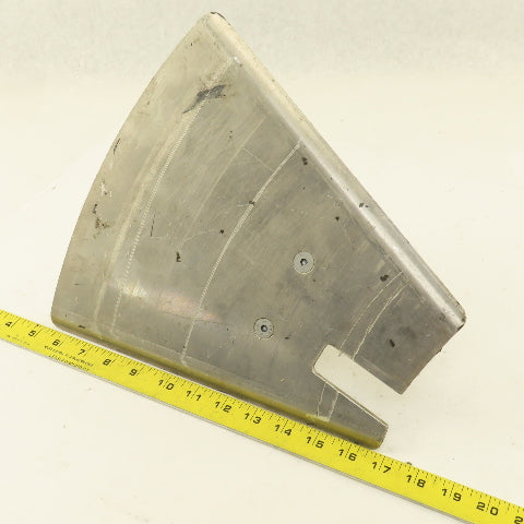 Maillefer MWB 1300P-5 Material Spool Loading Fin Aluminum 20mm Shaft 300mm Long