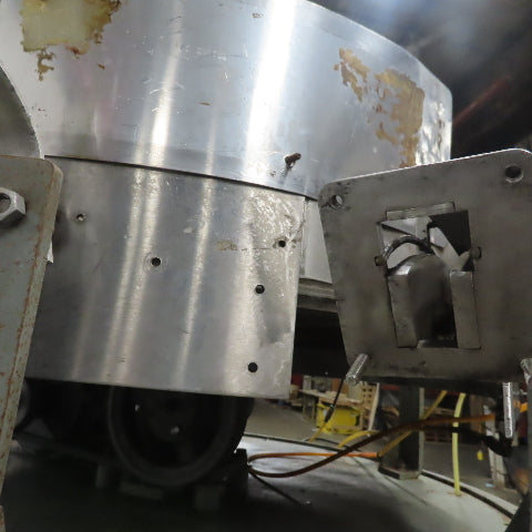 Consolidated Packaging F-1-30 Capem 30" Centrifugal Cap Sorter Feeder 480V 3Ph
