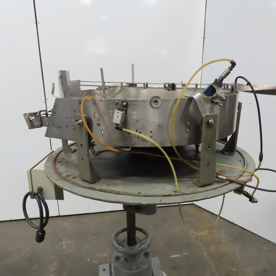 Consolidated Packaging F-1-30 Capem 30" Centrifugal Cap Sorter Feeder 480V 3Ph
