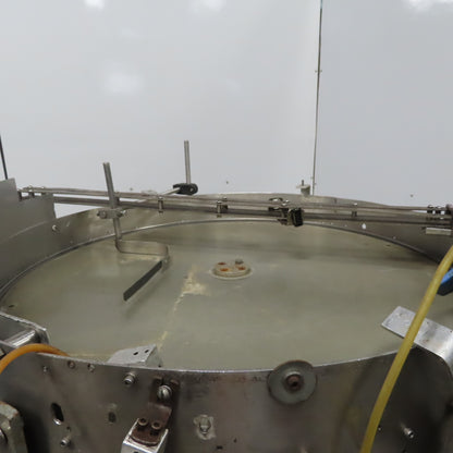 Consolidated Packaging F-1-30 Capem 30" Centrifugal Cap Sorter Feeder 480V 3Ph