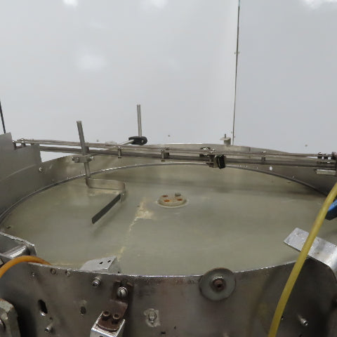 Consolidated Packaging F-1-30 Capem 30" Centrifugal Cap Sorter Feeder 480V 3Ph