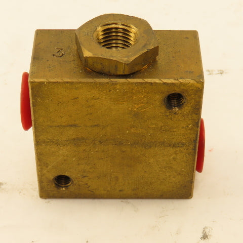 7131EBN2LN00 3 Way Normally Closed Brass Quick Exhaust Solenoid Valve