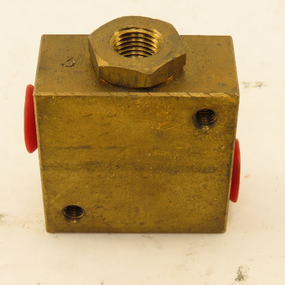 7131EBN2LN00 3 Way Normally Closed Brass Quick Exhaust Solenoid Valve