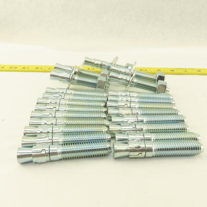 Powers Fasteners 5/8" x 3-1/2" Concrete Wedge Anchor Lot Of 22