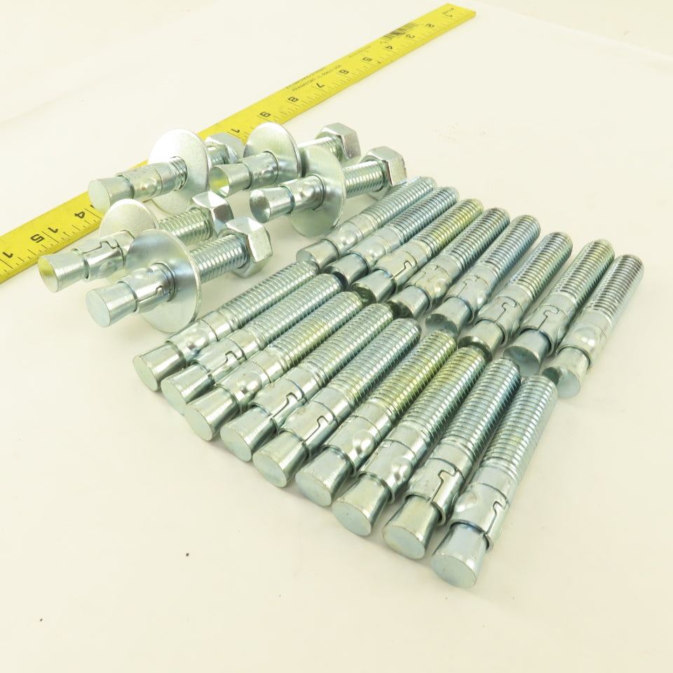 Powers Fasteners 5/8" x 3-1/2" Concrete Wedge Anchor Lot Of 22