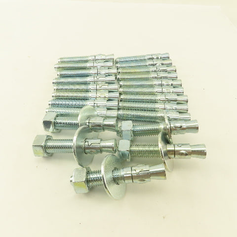 Powers Fasteners 5/8" x 3-1/2" Concrete Wedge Anchor Lot Of 22