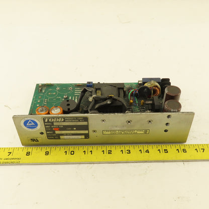 Todd Products SC24-7.5 115V Input DC Power Supply Parts/Repair