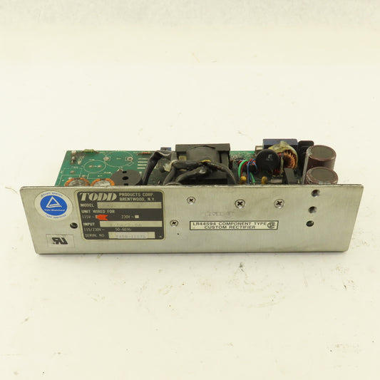 Todd Products SC24-7.5 115V Input DC Power Supply Parts/Repair
