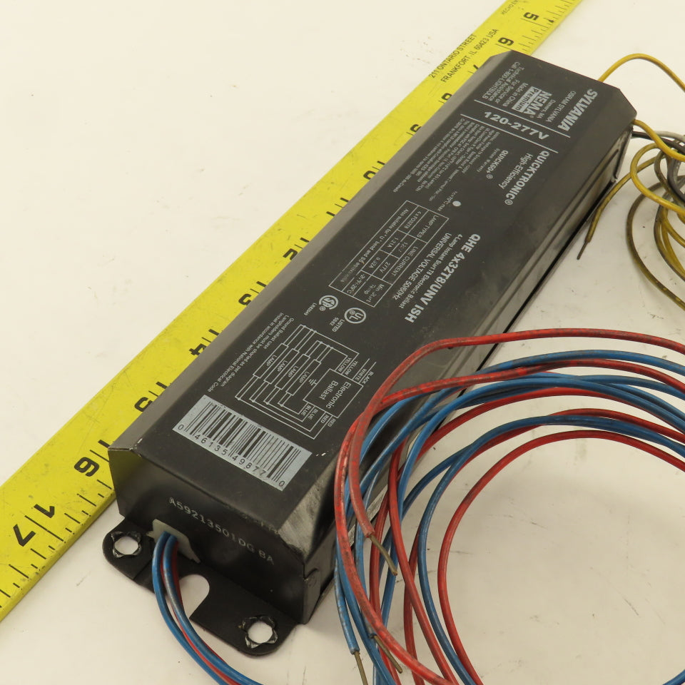 Sylvania QHE-4X32T8/UNV-ISH Quicktronic 120-277V 4 Lamp T8 Ballast