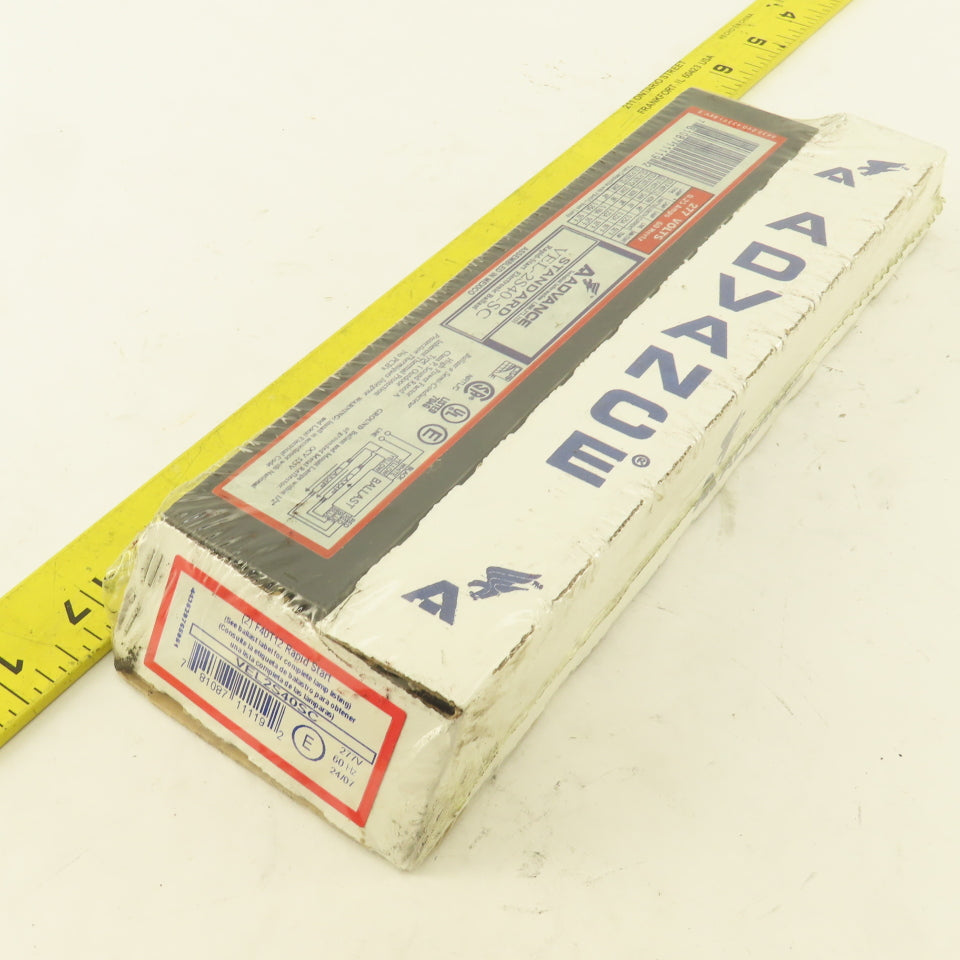 Advance VEL-2S40-SC 277V Electronic Ballast 2 Lamp F-Style Lot Of 4