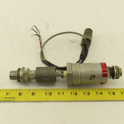 Statham PG731TC-3M-350 Pressure Transducer 0-3000PSI 5V MAX