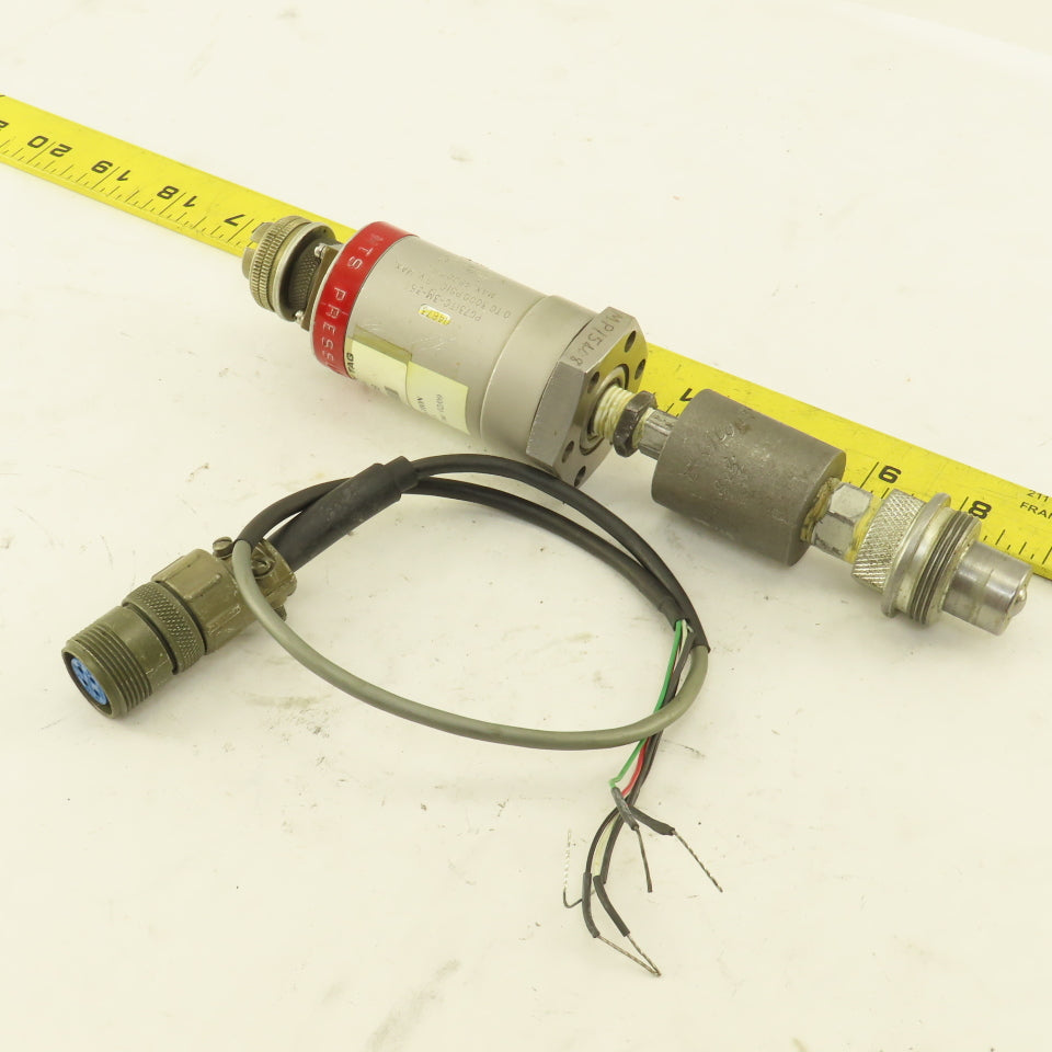 Statham PG731TC-3M-350 Pressure Transducer 0-3000PSI 5V MAX