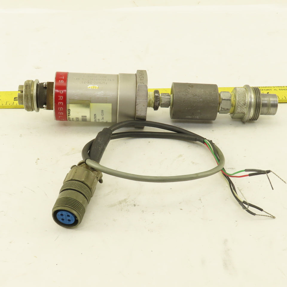 Statham PG731TC-3M-350 Pressure Transducer 0-3000PSI 5V MAX