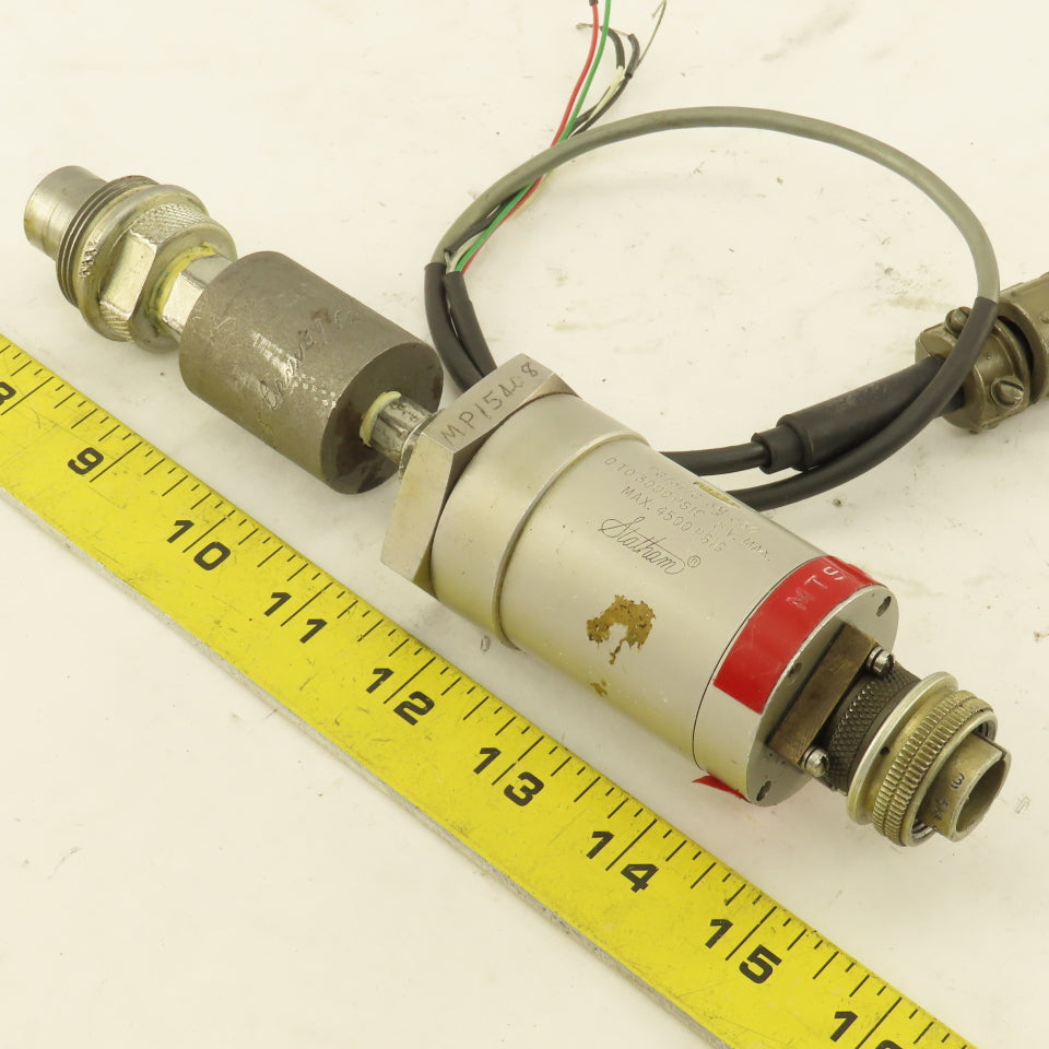 Statham PG731TC-3M-350 Pressure Transducer 0-3000PSI 5V MAX