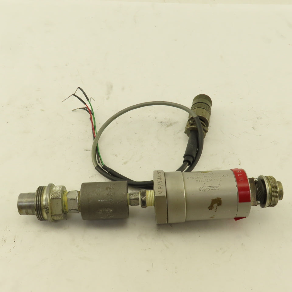 Statham PG731TC-3M-350 Pressure Transducer 0-3000PSI 5V MAX