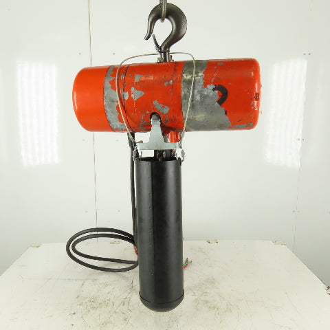 CM Lodestar Model RT Electric Chain Hoist 3 Ton 5.5FPM 7' Lift 230/460V 3Ph