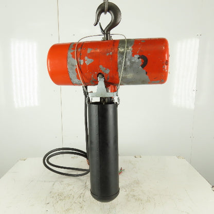 CM Lodestar Model RT Electric Chain Hoist 3 Ton 5.5FPM 7' Lift 230/460V 3Ph