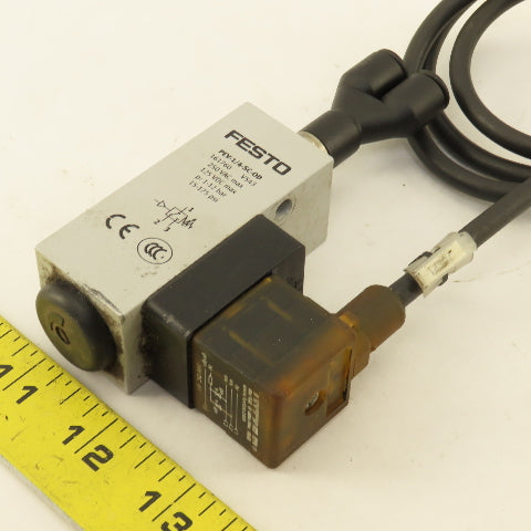 Festo PEV-1/4-SC-0D 161760 Pressure Switch 15-175PSI 250VAC