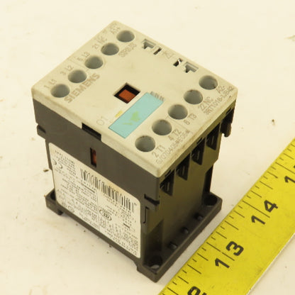 Siemens 3RT1016-1JB42 600V 20A Contactor 17-30V Coil