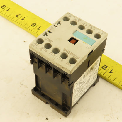 Siemens 3RT1016-1JB42 600V 20A Contactor 17-30V Coil