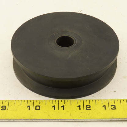 120mm OD Nylon Single 15mm Groove Guide Pulley 20mm Bore