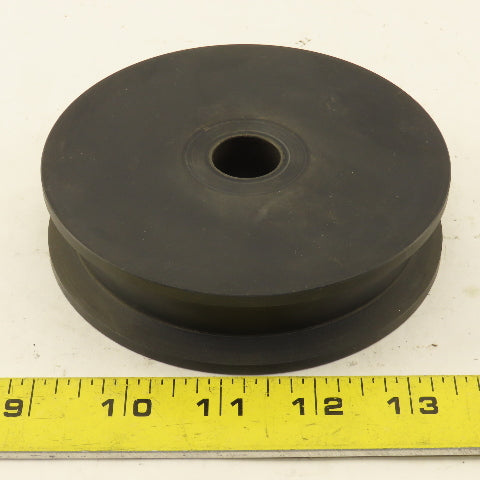 120mm OD Nylon Single 15mm Groove Guide Pulley 20mm Bore