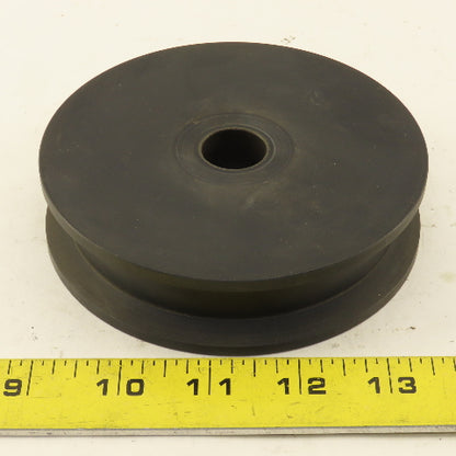 120mm OD Nylon Single 15mm Groove Guide Pulley 20mm Bore