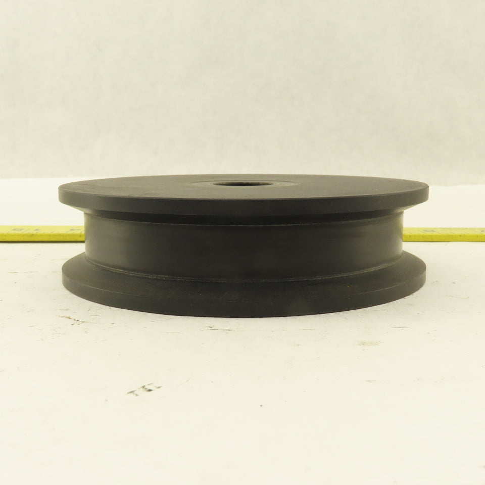120mm OD Nylon Single 15mm Groove Guide Pulley 20mm Bore