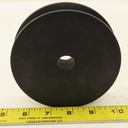 120mm OD Nylon Single 15mm Groove Guide Pulley 20mm Bore