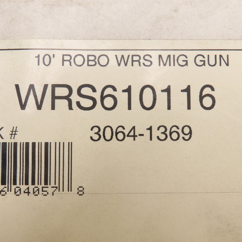 Tweco 3064-1369 WRS610116 10' Robotic Mig Gun