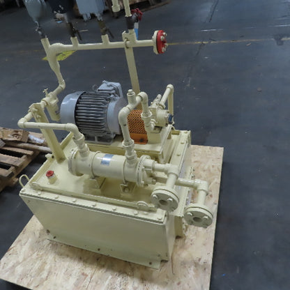 Japan Iron Works Type CIM 90P In-Line Continuous Intensive Mixer 850RPM 480V 3Ph