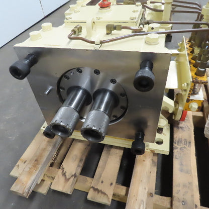 Japan Iron Works Type CIM 90P In-Line Continuous Intensive Mixer 850RPM 480V 3Ph