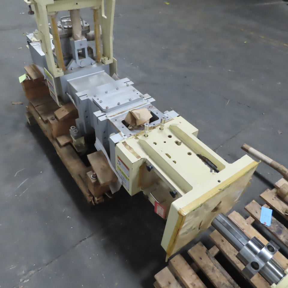 Japan Iron Works Type CIM 90P In-Line Continuous Intensive Mixer 850RPM 480V 3Ph
