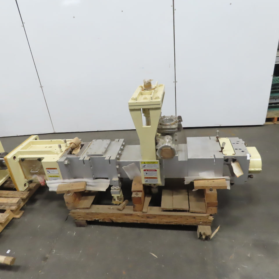 Japan Iron Works Type CIM 90P In-Line Continuous Intensive Mixer 850RPM 480V 3Ph