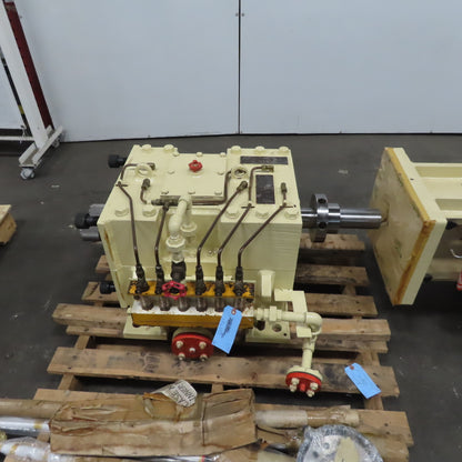 Japan Iron Works Type CIM 90P In-Line Continuous Intensive Mixer 850RPM 480V 3Ph