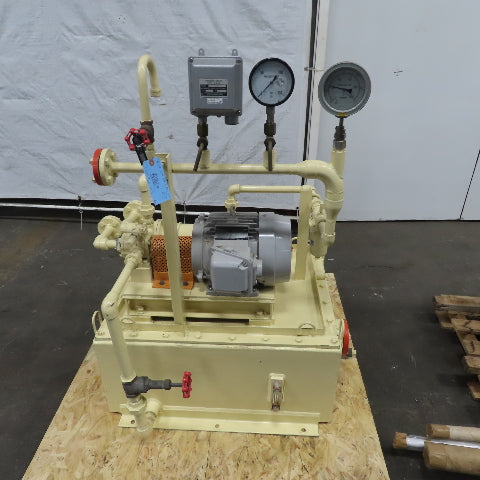 Japan Iron Works Type CIM 90P In-Line Continuous Intensive Mixer 850RPM 480V 3Ph