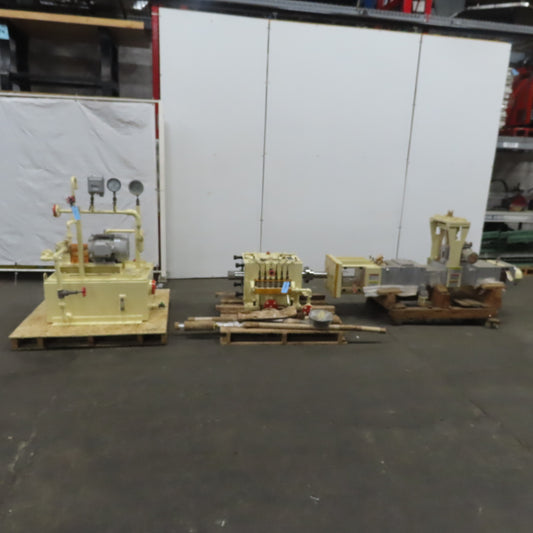 Japan Iron Works Type CIM 90P In-Line Continuous Intensive Mixer 850RPM 480V 3Ph