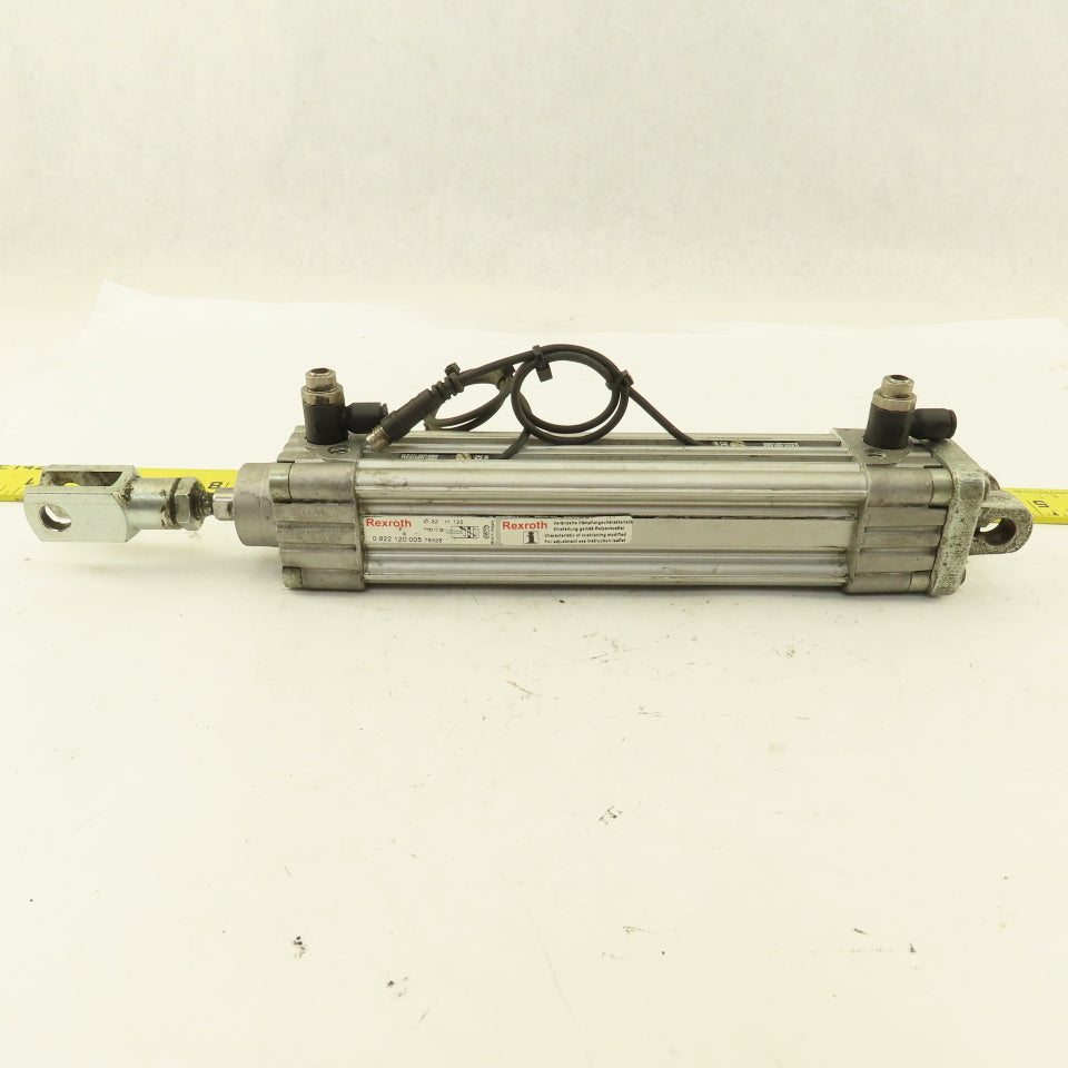 Rexroth 0 822 120 005 Pneumatic Cylinder 32mm Bore 125mm Stroke Air Cylinder