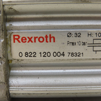 Rexroth 0 822 120 004 32mm Bore 100mm Stroke Double Acting Air Cylinder