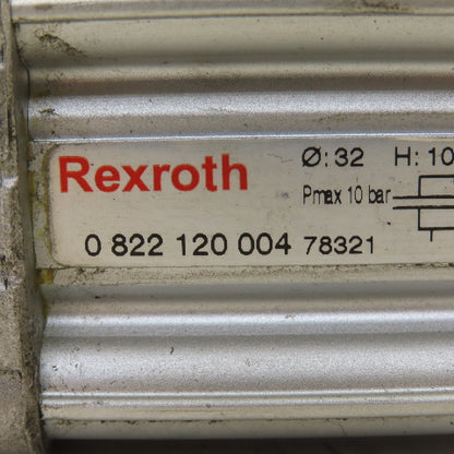 Rexroth 0 822 120 004 32mm Bore 100mm Stroke Double Acting Air Cylinder