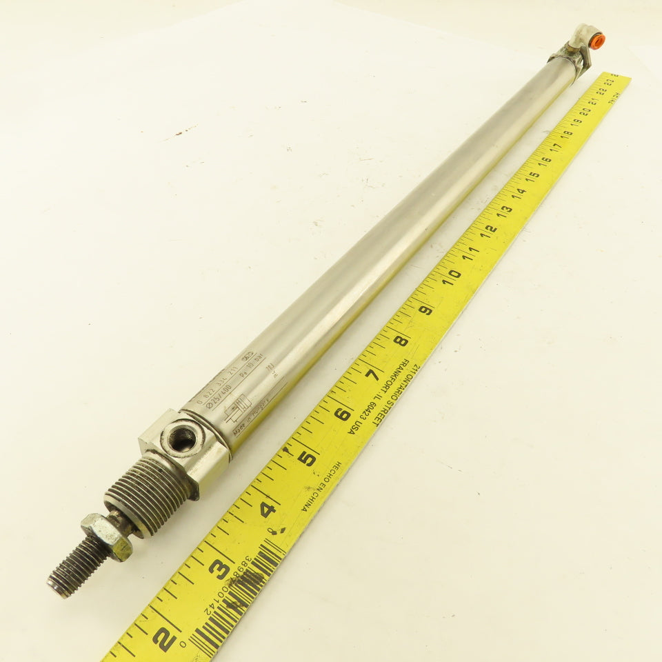 Rexroth 0 822 334 211 25mm Bore 400mm Stroke Stainless Steel Air Cylinder