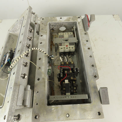 Crouse-Hinds Cat #EBMC1FB Explosion Proof Combination Starter Enclosure 7A Trip