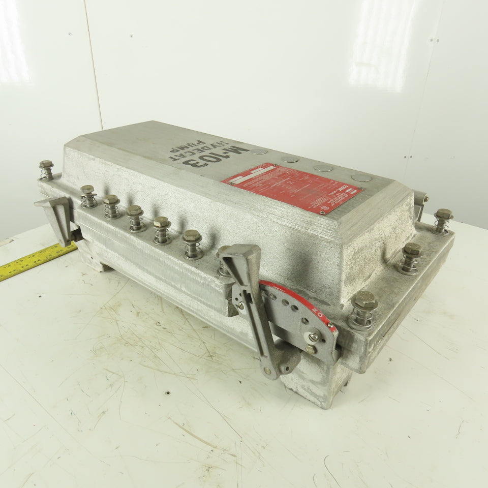 Crouse-Hinds Cat #EBMC1FB Explosion Proof Combination Starter Enclosure 7A Trip