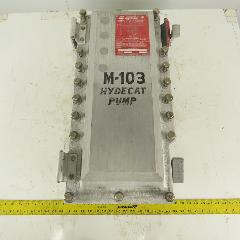 Crouse-Hinds Cat #EBMC1FB Explosion Proof Combination Starter Enclosure 7A Trip