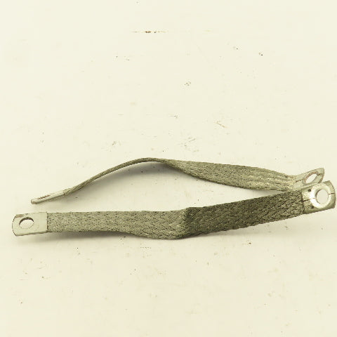 5/8" x 8" Braided Tin Coated Copper Grounding Strap Lot Of 2