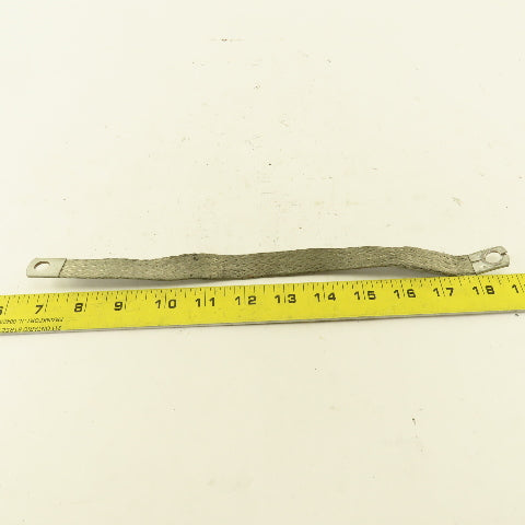 5/8" x 12" Braided Tin Coated Copper Grounding Strap