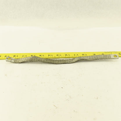 5/8" x 12" Braided Tin Coated Copper Grounding Strap